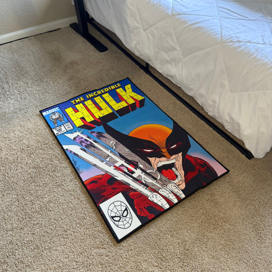 Angry Vs. Angry #340 Rug