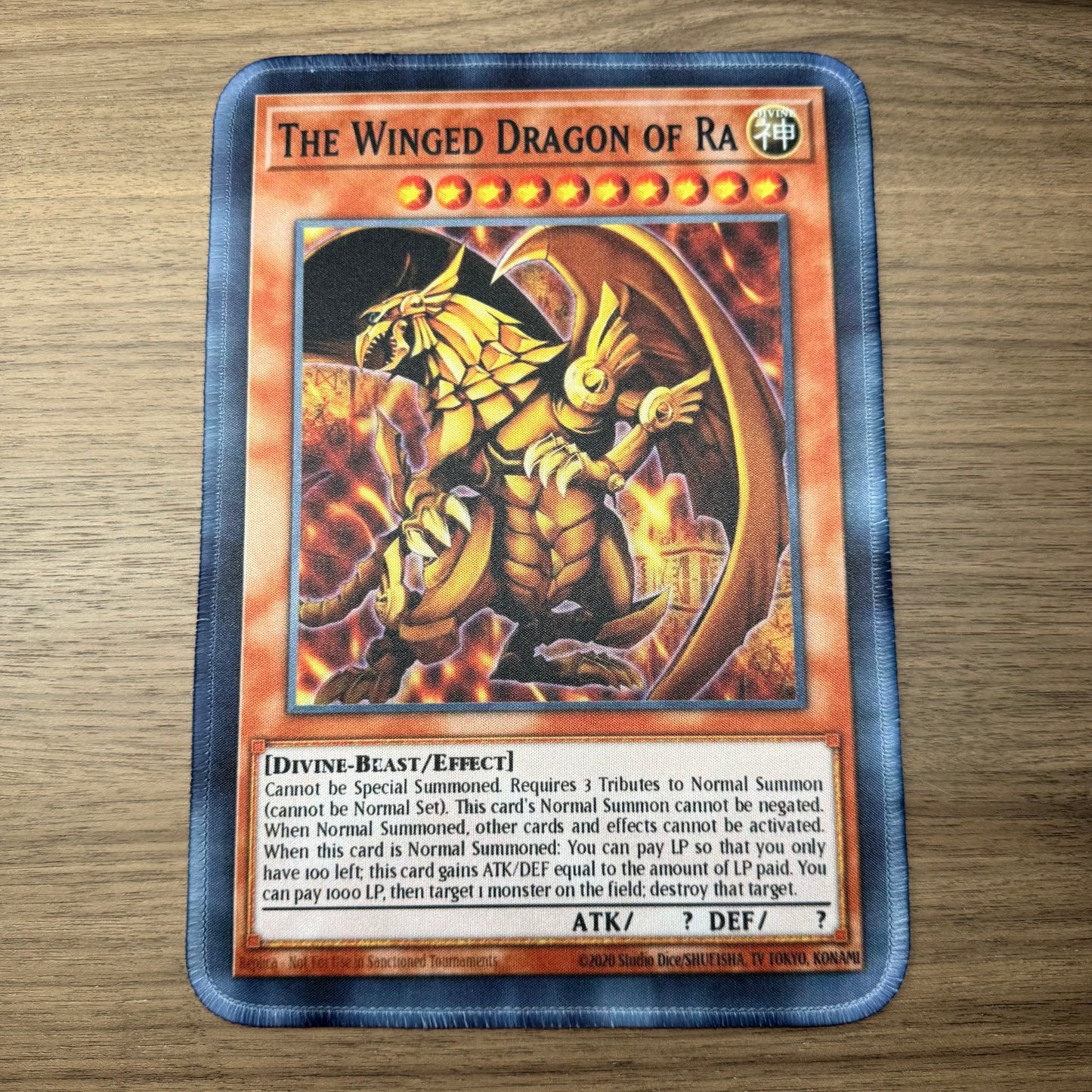 God Card Monster Mouse Pad