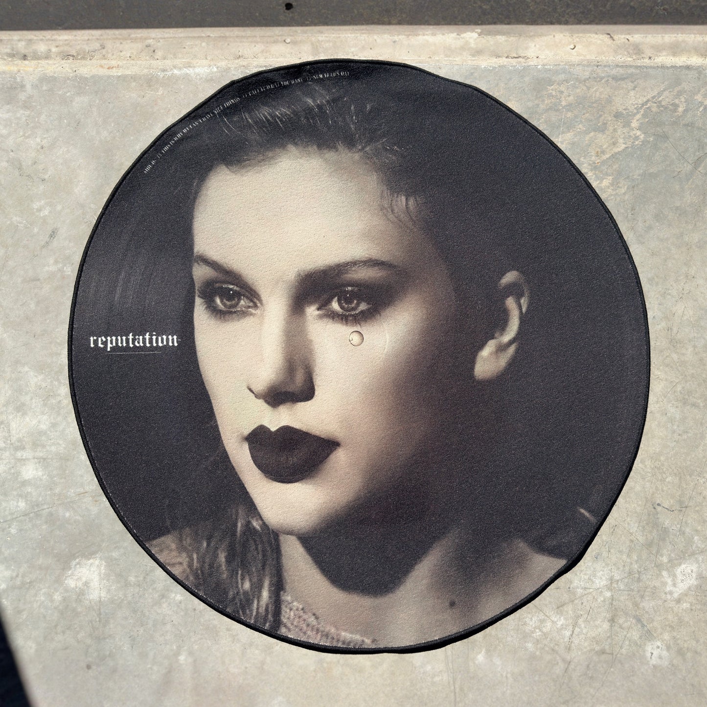 Rep Vinyl Disc Rug