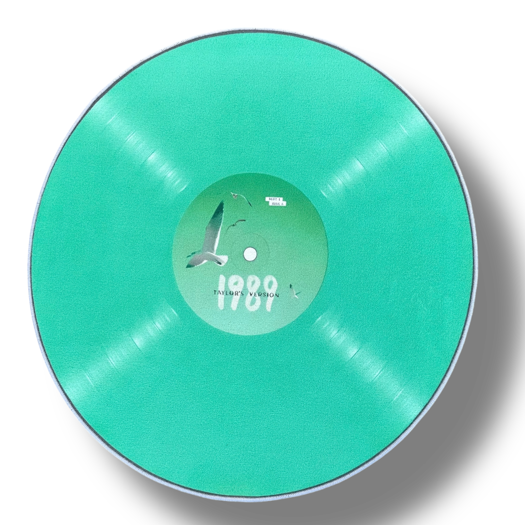 1989 Vinyl Disc Rug