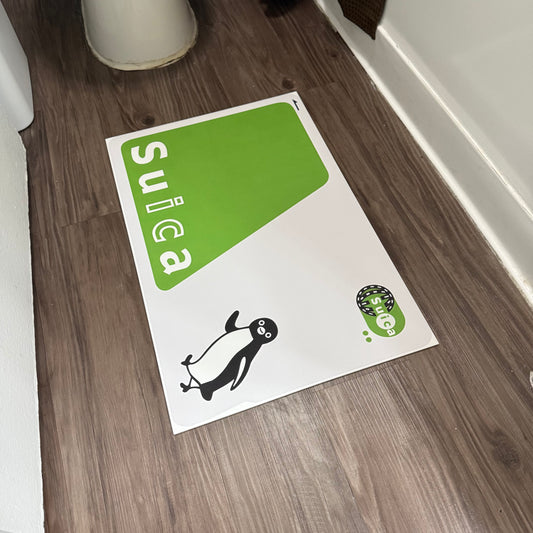Suica Card Bath Mat