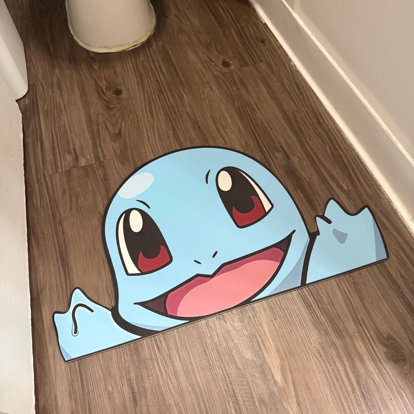 Pocket Monster Peeker Bath Mat