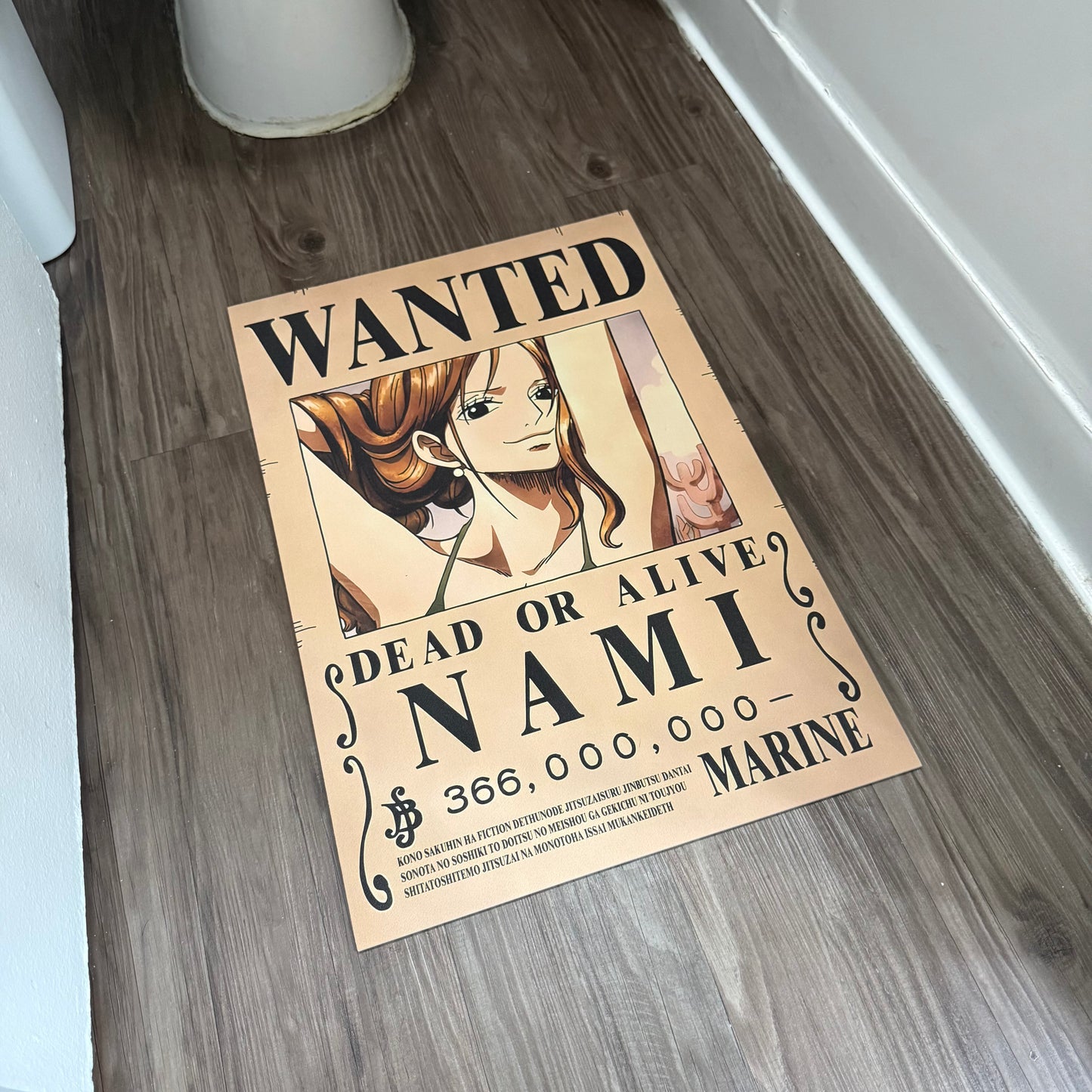 Wanted Poster Bath Mat