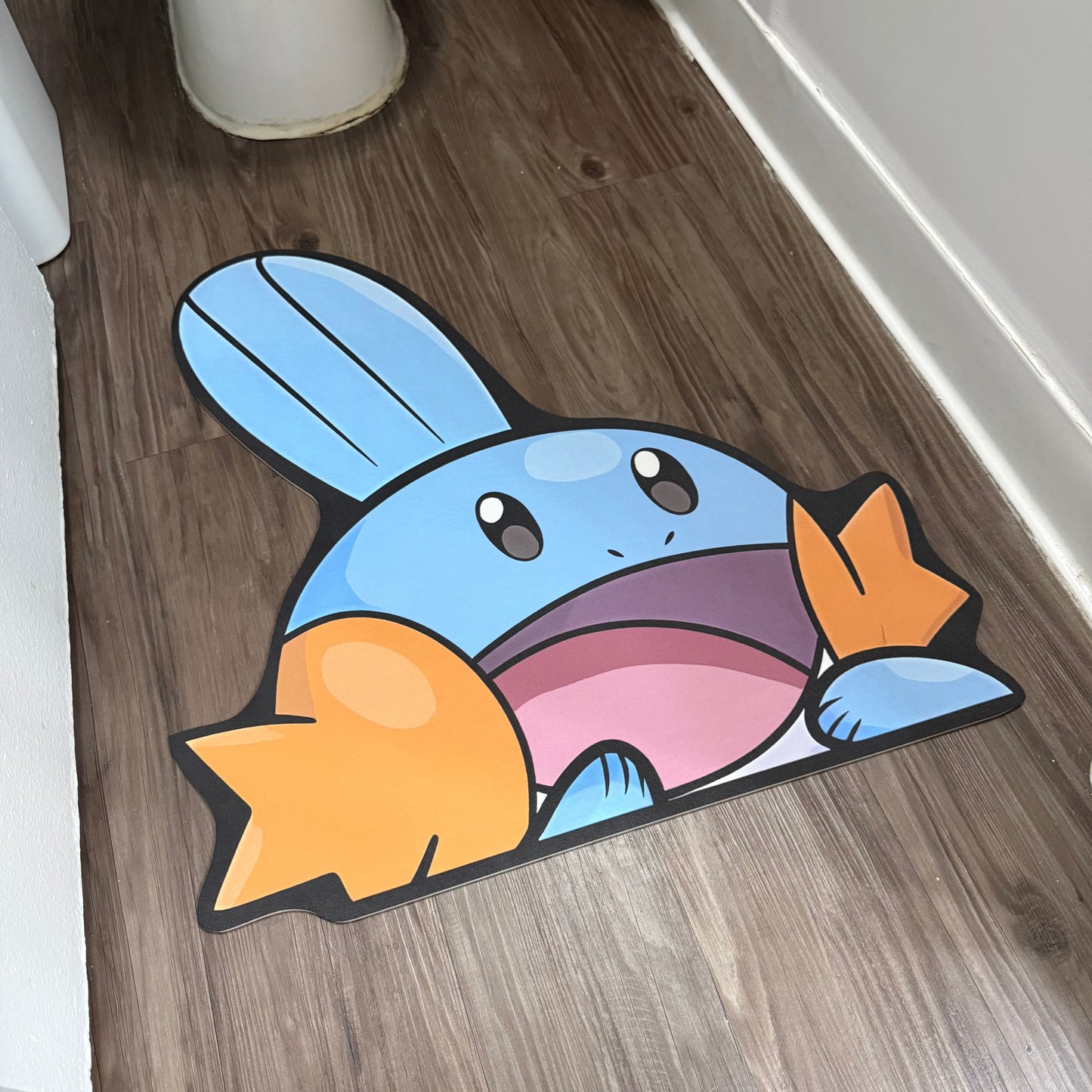 Pocket Monster Peeker Bath Mat