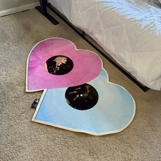 LLFP Vinyl Heart Rug (Together)