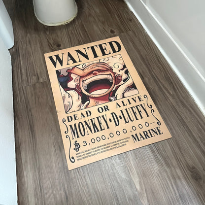 Wanted Poster Bath Mat