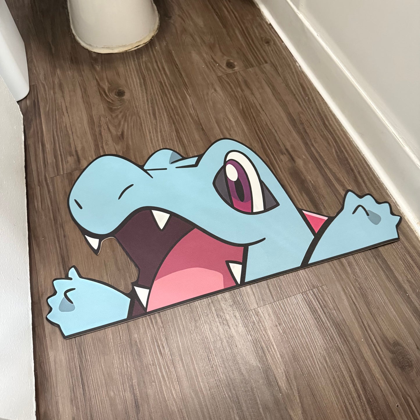 Pocket Monster Peeker Bath Mat
