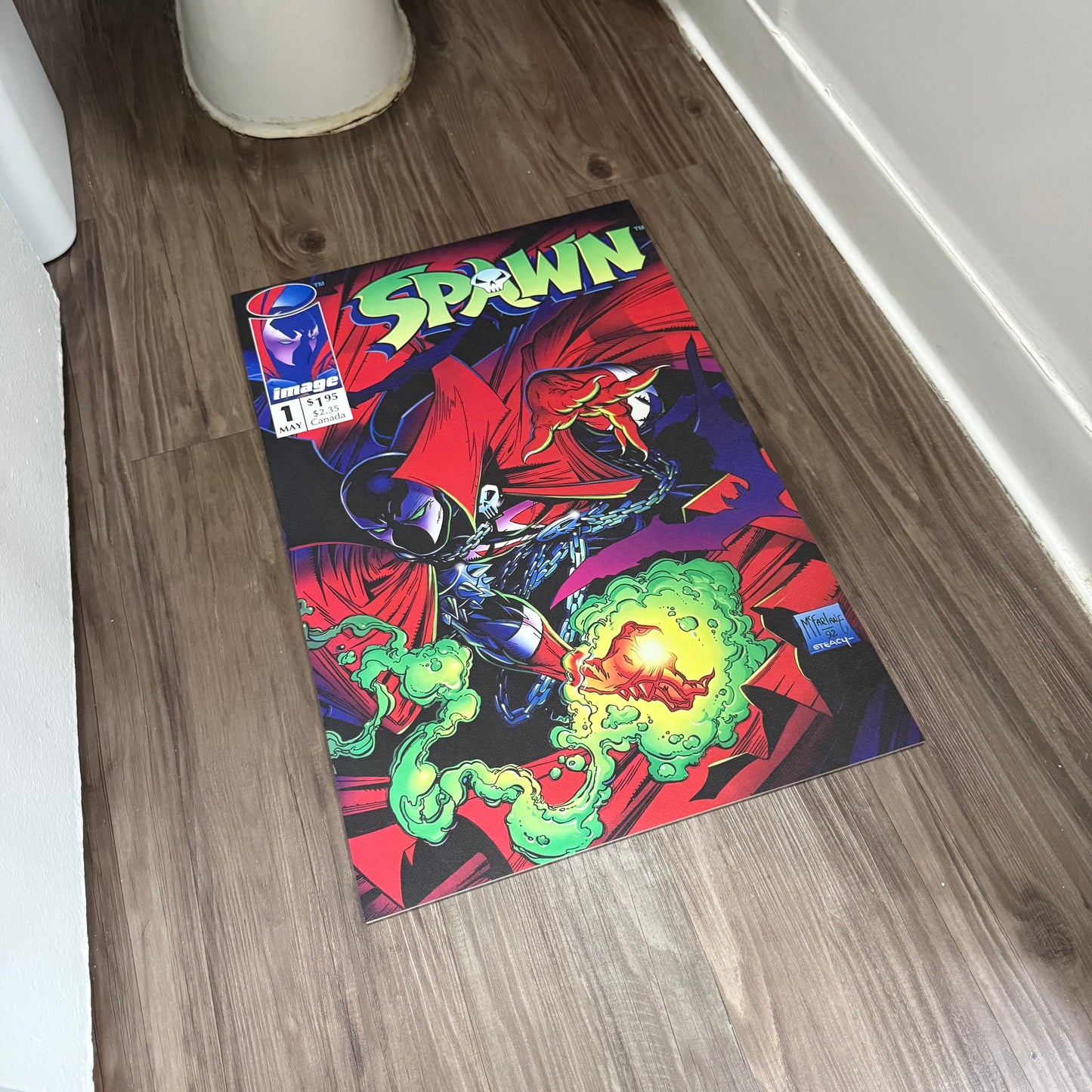 Super Hero Bath Mat