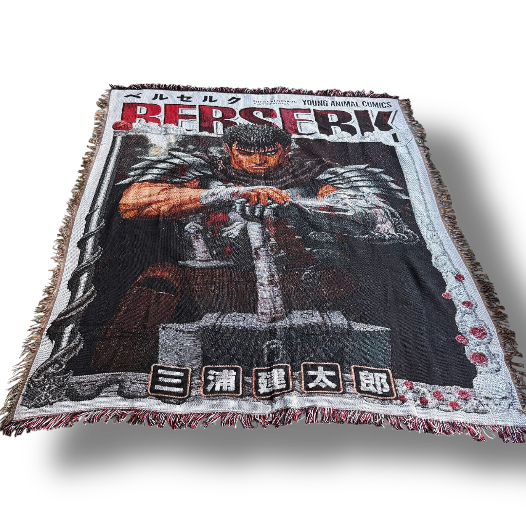 Berserk Guts Woven Tapestry – Rug Fiendz