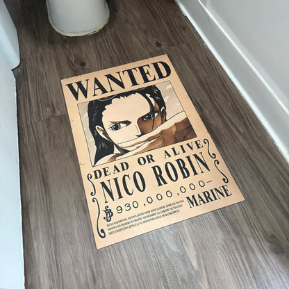 Wanted Poster Bath Mat