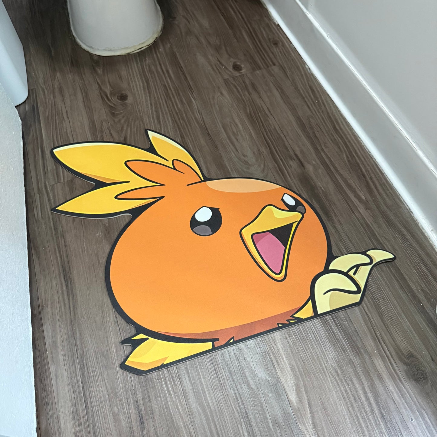 Pocket Monster Peeker Bath Mat