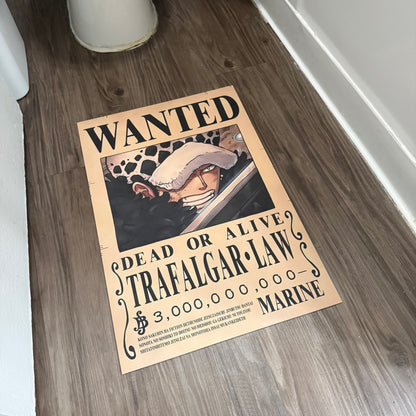 Wanted Poster Bath Mat