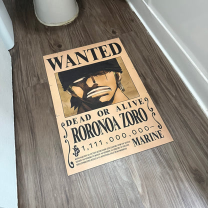 Wanted Poster Bath Mat