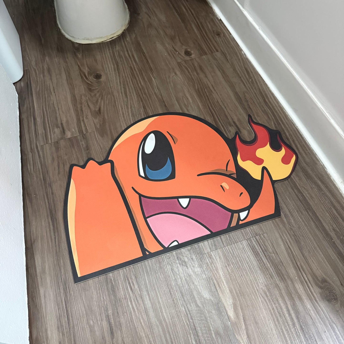 Pocket Monster Peeker Bath Mat