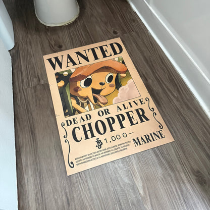 Wanted Poster Bath Mat