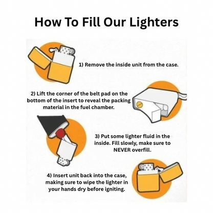 Comic Book Wind-Resistant Lighters