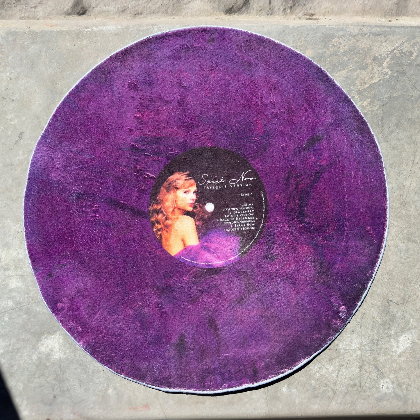 Taylor Swift Speak Now Inspired Vinyl