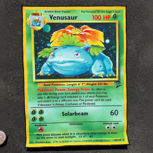 Pokemon Venusaur Card